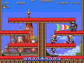 Play Tumble Pop (Japan) Now -  :xxx - :yyy Game Screenshot