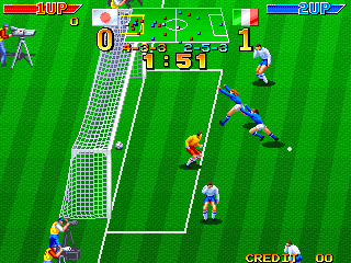 Play Dream Soccer '94 (Japan) Now -  :xxx - :yyy Game Screenshot