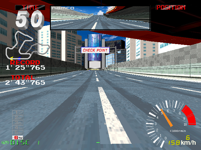 Play Ridge Racer 2 (Rev. RRS2, World) Now -  :xxx - :yyy Game Screenshot