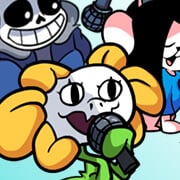 Play FNF vs Flowey Now -  :xxx - :yyy Game Screenshot