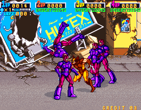 立即玩X-Men (4人版 AEA) -  :xxx - :yyy 游戏截图