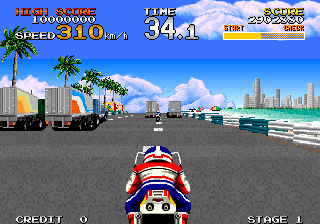 Play Racing Hero (FD1094 317-0144 decrypted) Now -  :xxx - :yyy Game Screenshot