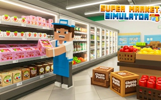 Pixels Supermarket Simulator Games