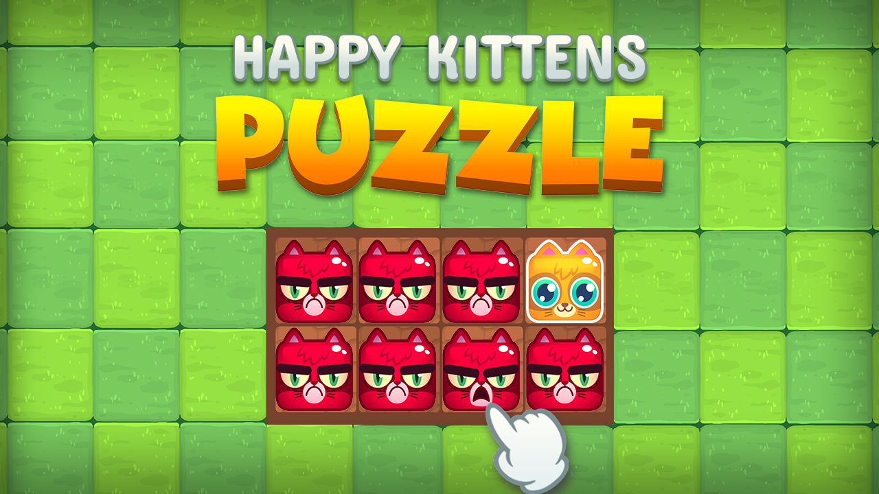Играть в Happy Kittens Puzzle сейчас