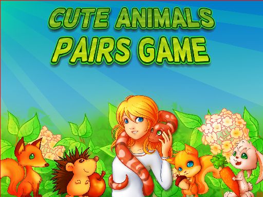 Cute Animals Pairs Game Games