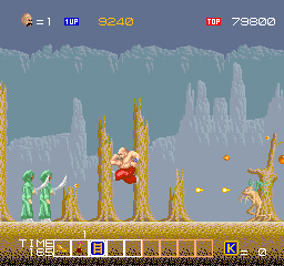 Play Karnov (US, rev 6) Now -  :xxx - :yyy Game Screenshot