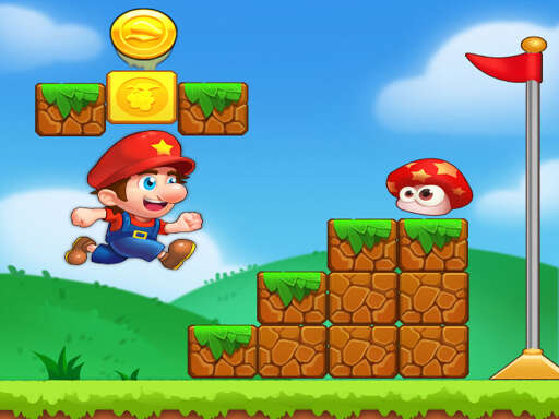 Super Mario jungle run