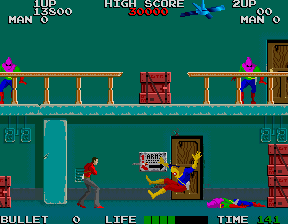 Play Rolling Thunder (rev 2) Now -  :xxx - :yyy Game Screenshot