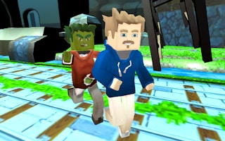 Craft Zombie Runner - Free runner Game Like Contar Los Maestros