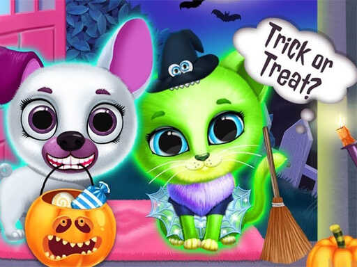 Scary Makeover Halloween Pet Salon - Free Top Free Online Games tagged Pet Game