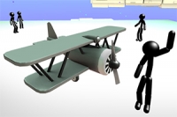  Play Stickman Airplane Now