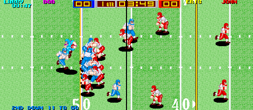 Jouez à Tecmo Bowl (Monde?) maintenant -  Capture d'écran de :xxx - Jeu :yyy