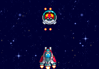 Play SegaSonic Cosmo Fighter (World) Now -  :xxx - :yyy Game Screenshot