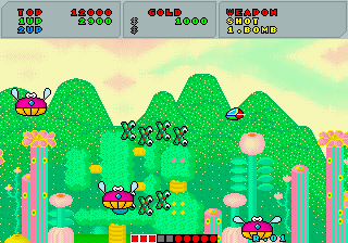 Play Fantasy Zone (317-5000) Now - Arcade :xxx - :yyy Game Screenshot