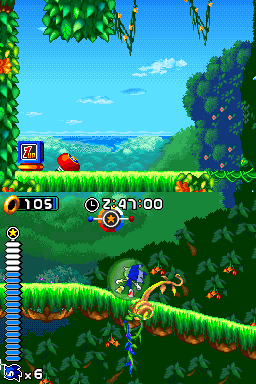 Jouez à Sonic Rush (USA) maintenant -  Capture d'écran de :xxx - Jeu :yyy