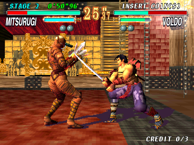 Play Soul Edge Ver. II (Asia, SO4/VER.C) Now -  :xxx - :yyy Game Screenshot