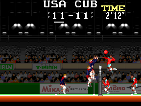 Spiele jetzt Super Volleyball (USA) -  :xxx – :yyy Spiel-Screenshot