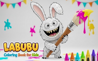Labubu Coloring Book for Kids - Free coloring Game Like Coloriage Magique