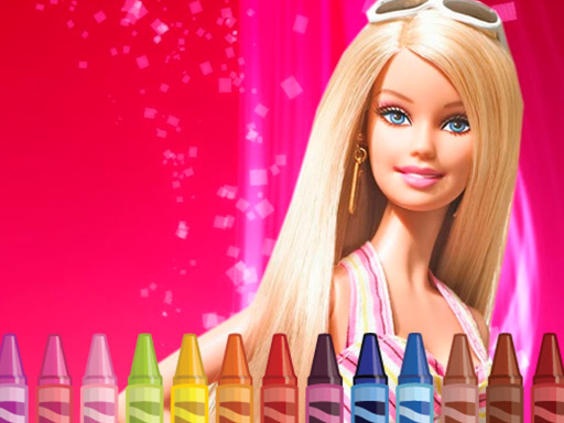 Barbie Coloring Games
