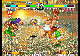 Play Super Dodge Ball / Kunio no Nekketsu Toukyuu Densetsu Now -  :xxx - :yyy Game Screenshot