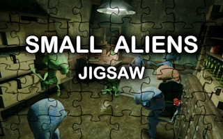 Small Aliens - Jigsaw - Free jigsaw-puzzles Game Like Music Notes Tile Image Scramble