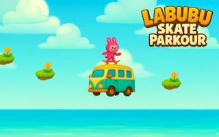 Labubu Skate Parkour - Free parkour Game Like Obby - Playground Hardcore Challenge