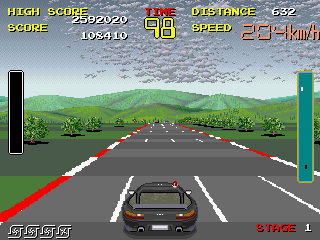 Play Chase H.Q. (World) Now -  :xxx - :yyy Game Screenshot