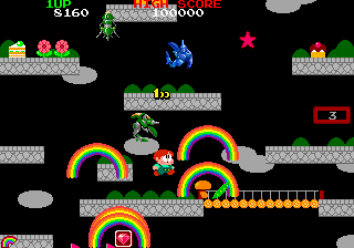 Spiele jetzt Regenbogeninseln (Extra) - Arcade :xxx – :yyy Spiel-Screenshot