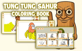 Tung Tung Sahur Coloring Book - Free coloring Game Like Magia Del Color De La Hormiga