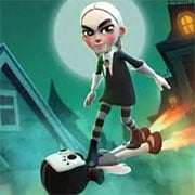 Play Subway Surfers: Haunted Hood Now - Arcade :xxx - :yyy Game Screenshot
