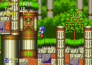 Jouez à Dash chute dans Sonic 3 & Knuckles maintenant -  Capture d'écran de :xxx - Jeu :yyy