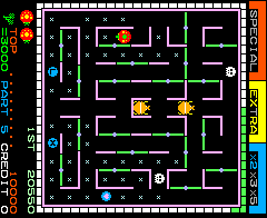 Play Coccinelle (bootleg of Lady Bug, set 2) Now -  :xxx - :yyy Game Screenshot