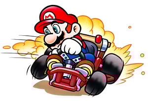 Play Super Mario Kart: Crazy Tracks Now -  :xxx - :yyy Game Screenshot