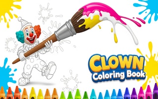 Livre de coloriage clown - Free Jeux pour Coloring Game
