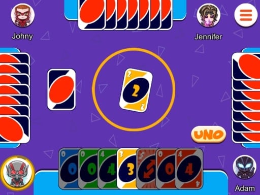 Uno Super Heroes Games