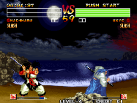 Play Samurai Shodown IV - Amakusa's Revenge / Samurai Spirits - Amakusa Kourin (Special 2017, hack) Now -  :xxx - :yyy Game Screenshot