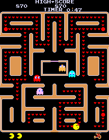 Play Ms. Pacman Champion Edition / Super Zola Pac Gal Now -  :xxx - :yyy Game Screenshot