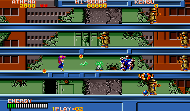 Play Psycho Soldier (Japan) Now -  :xxx - :yyy Game Screenshot