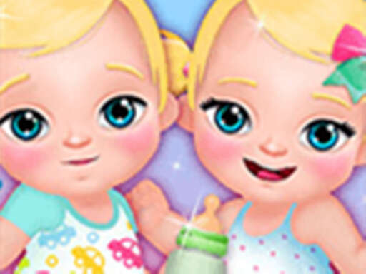 Мои новые двойняшки - Игра по уходу за малышом - Free Лучшие бесплатные онлайн-игры с тегом Baby-hazel Game