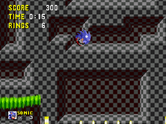 Play Sonic the Hedgehog (USA, Europe) (~Sonic the Hedgehog - Westside Island) Now -  :xxx - :yyy Game Screenshot