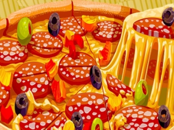 Baking Pizza Games