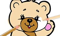 Play Back to School: Cute Bear Coloring Now -  :xxx - :yyy Game Screenshot