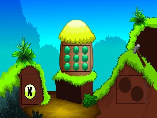Cliff Land Escape Games