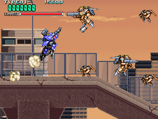 Play Rohga Armor Force (Asia/Europe v3.0 Set 1) Now -  :xxx - :yyy Game Screenshot
