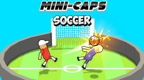 Play Mini-Caps: Soccer Now - 2 Player :xxx - :yyy Game Screenshot