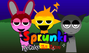 Sprunki Wenda Game Logo - Free Online Games Platform
