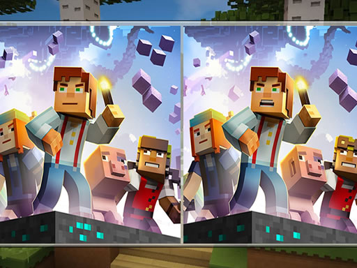 Unterschiede in Minecraft - Free Spiele für Puzzle Game