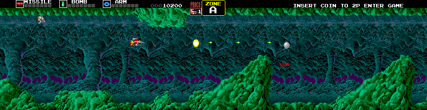 Juega a Darius (Extra) (Japón) ahora - Arcade Captura de pantalla de :xxx - Juego :yyy