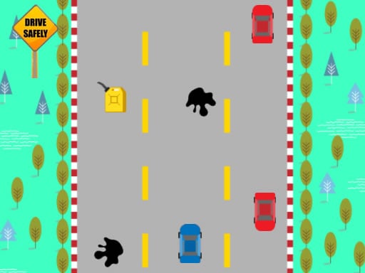 道上行く車