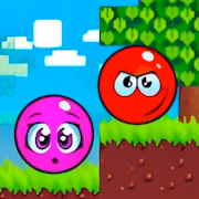 العب كرة حمراء تتحرك 2 الآن - Arcade لقطة شاشة لعبة :xxx - :yyy